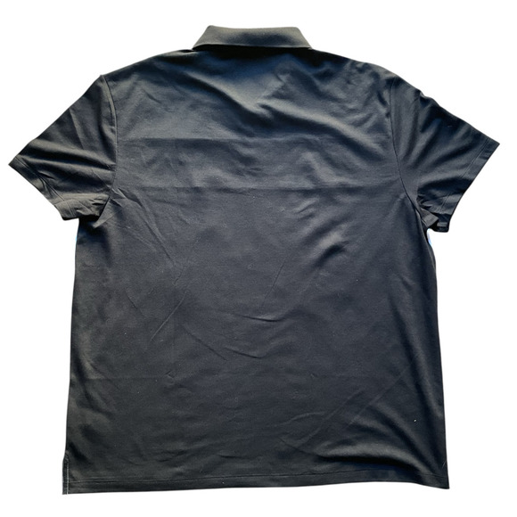 Calvin Klein Colorblock Polo Shirt Men’s XXL Quick Dry Black Gray White NWT - Picture 3 of 6
